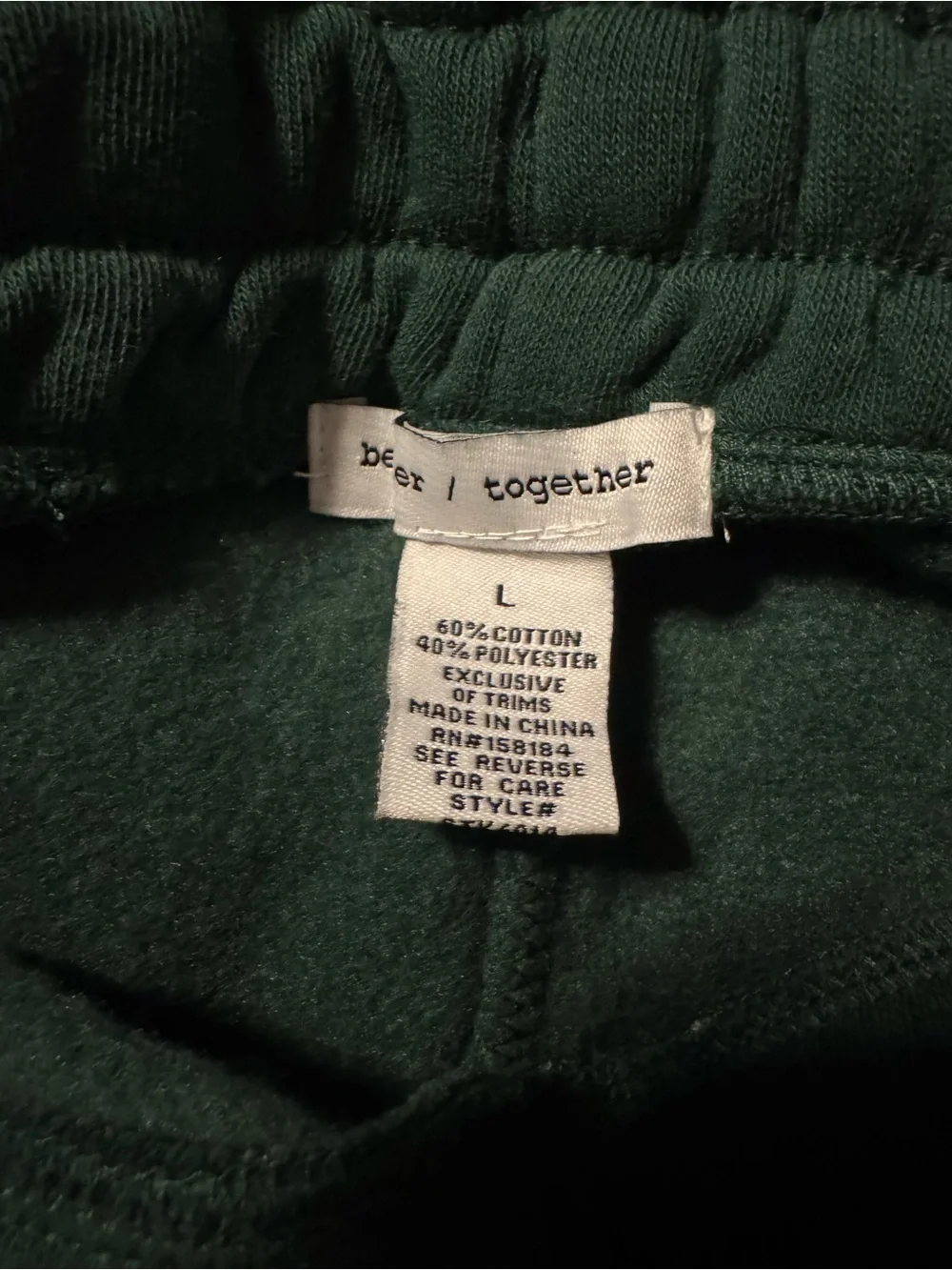 MERRY & bright Deep Green Sweatshirt & Shorts Set w/Embroidered Detail